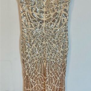 Elegant Sequin Evening Dress
